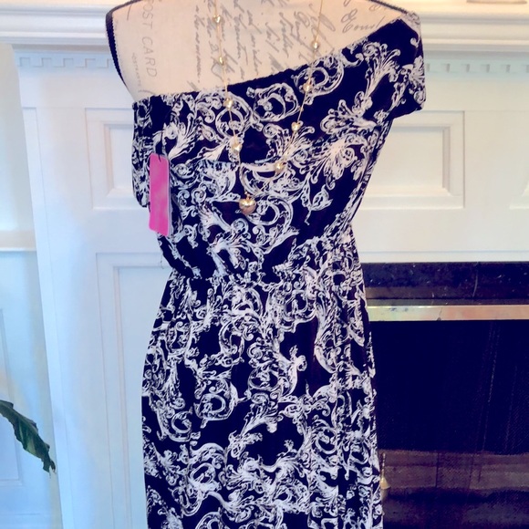 ACE FASHION ONE SHOULDER SEXY ASYMMETRICAl DRESS NWT - Picture 2 of 14